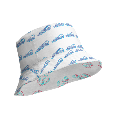 Reversible bucket hat – Aqua Blu Tech