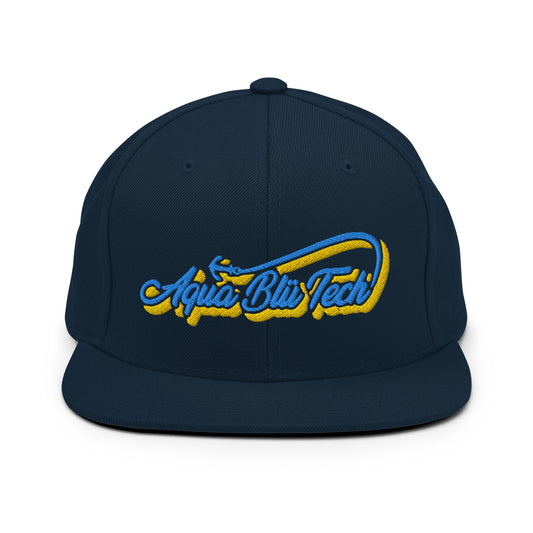 Aqua Blü Tech Signature Snapback